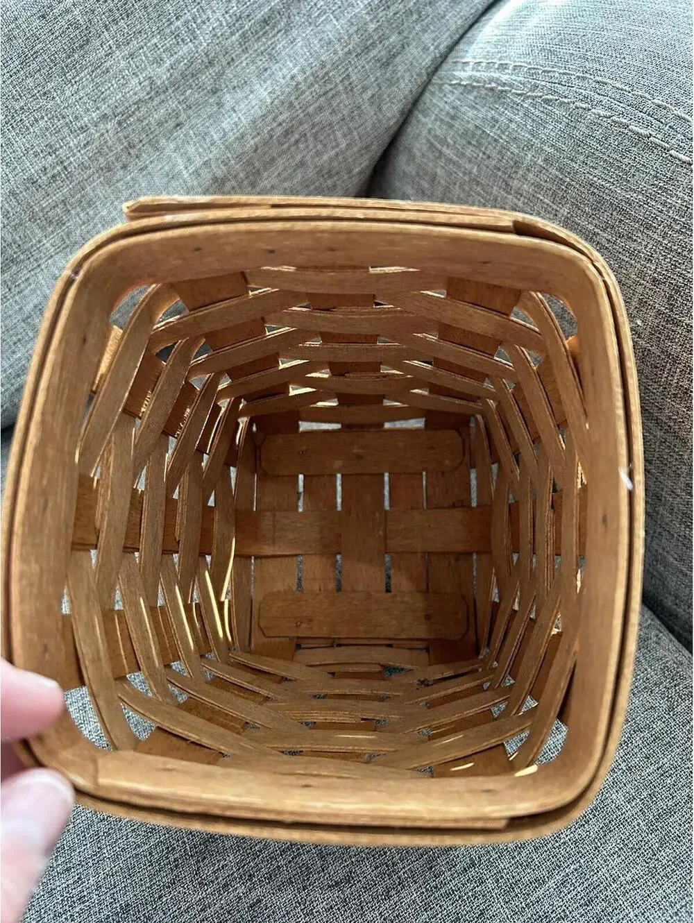 Longaberger Classic Small Spoon Basket 1991